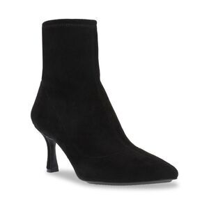 ANNE KLEIN Womens Black Stretch Reesse Pointed Toe Sculpted Heel Booties 7 M